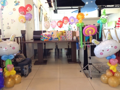 高雄生日派對魔術氣球表演@綠樹林 (6)