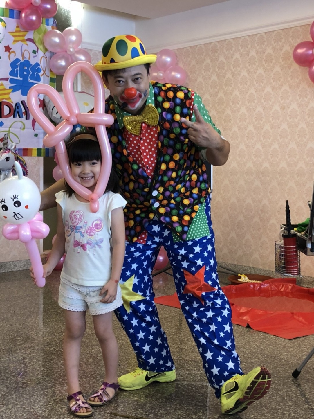 高雄生日派對小丑魔術泡泡表演 (13)