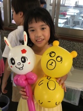 高雄龍華國小生日派對魔術氣球表演+棉花糖DIY+氣球DIY (7)